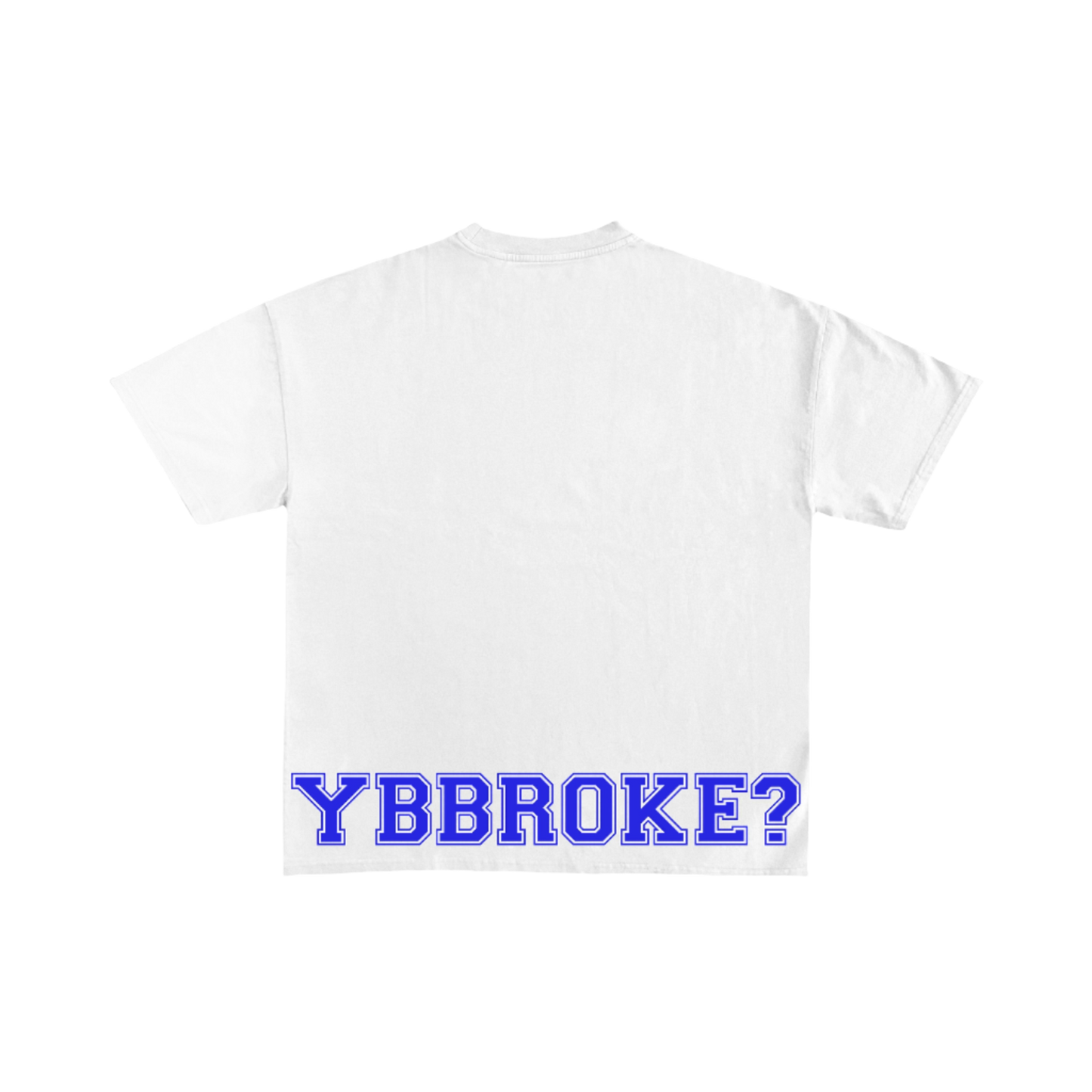 White/Blue "Girls Love Funds" YBBroke Women T-Shirt