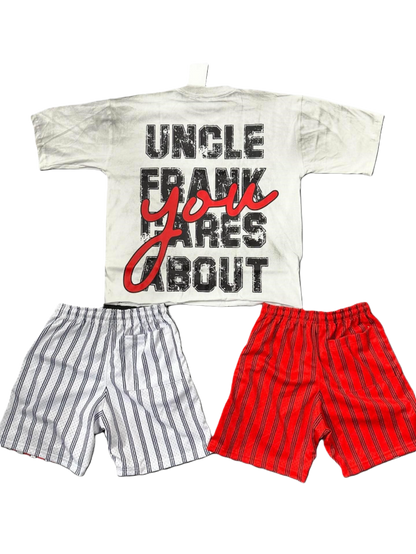 Red/White YBB "Uncle Frank" Men Set