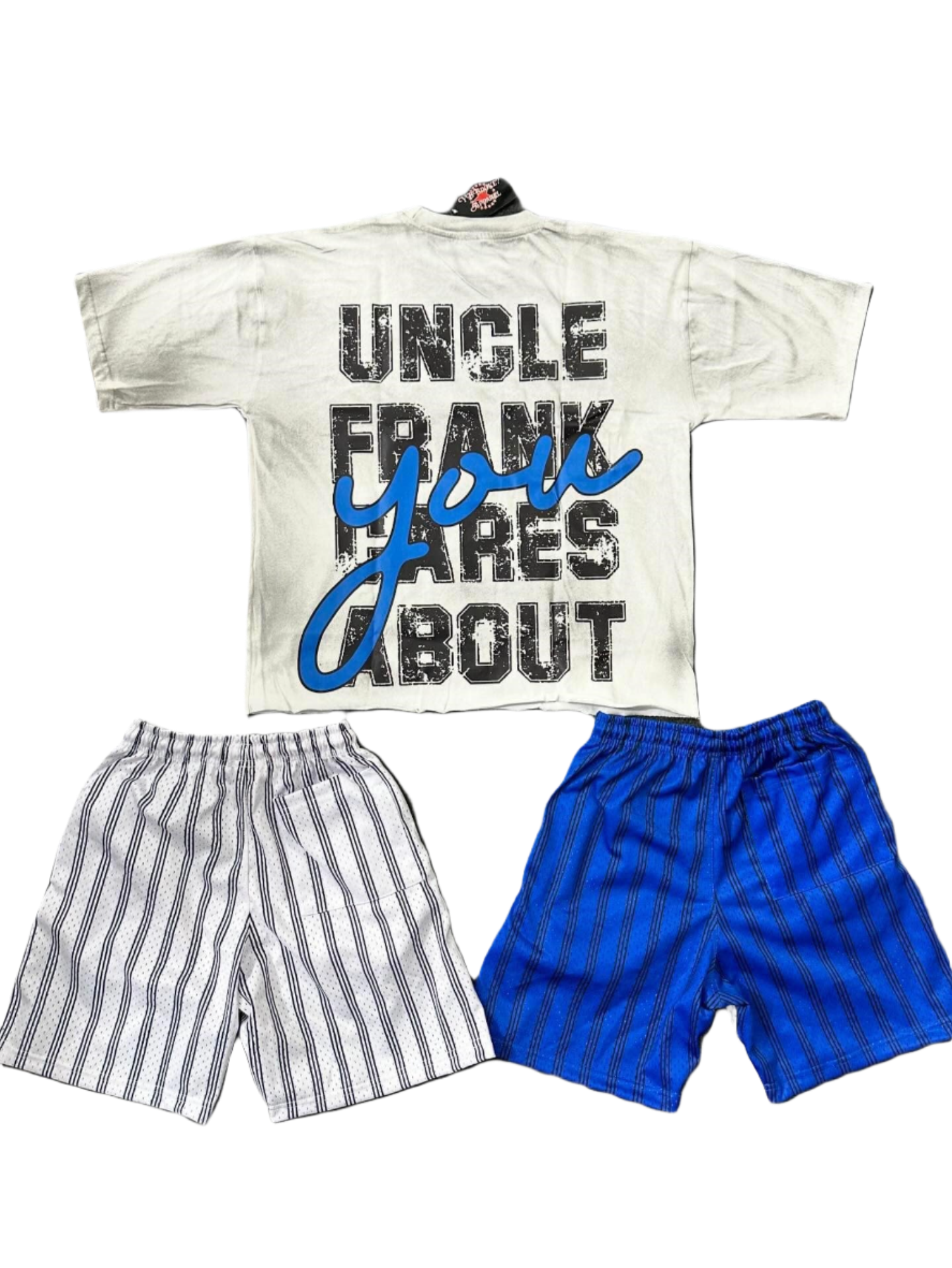 White/Blue YBB "Uncle Frank" Men Set