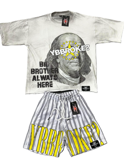 White/Yellow "Uncle Frank" Men Set