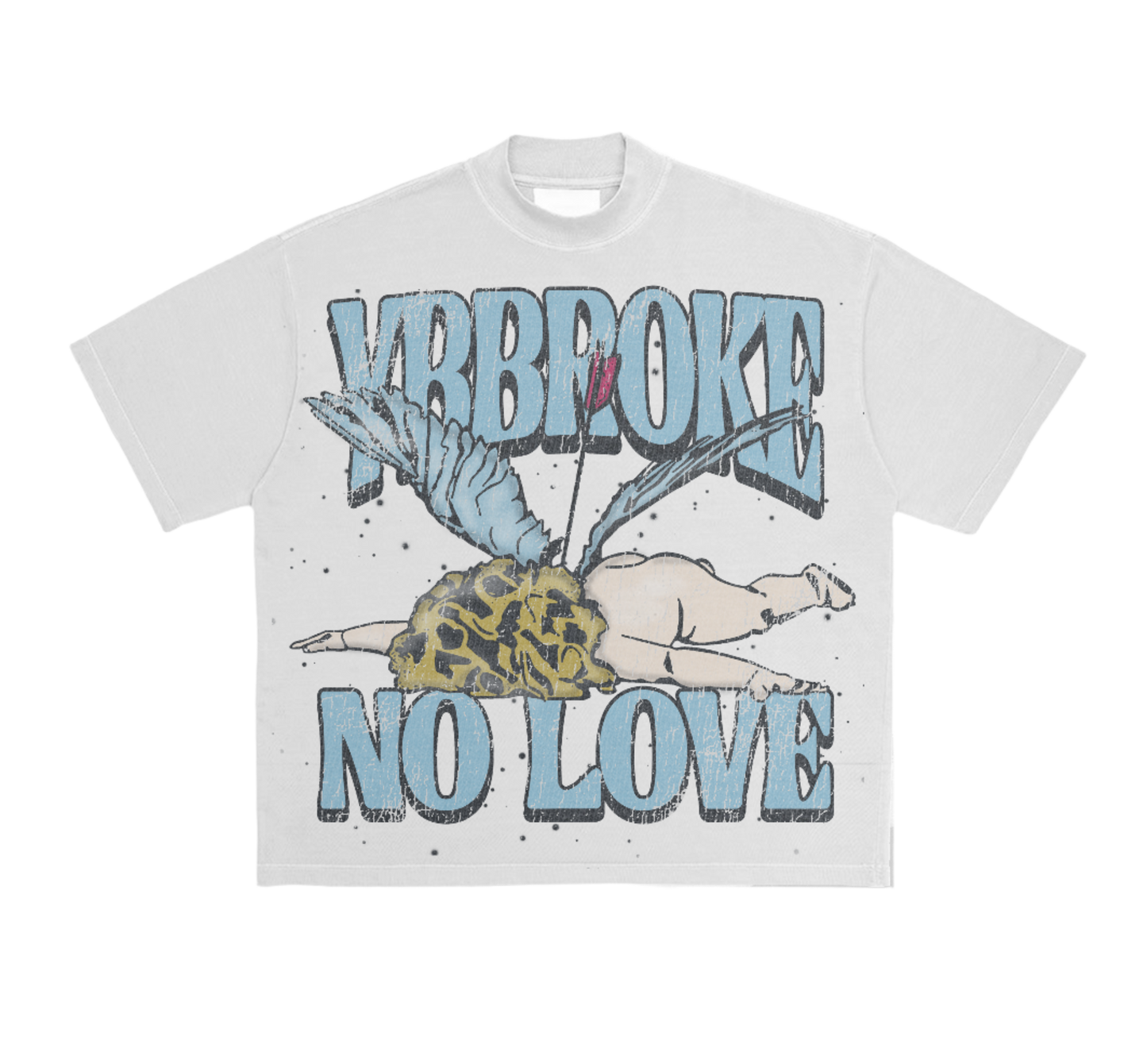 "No Love Left" YBB Graphic T Shirt