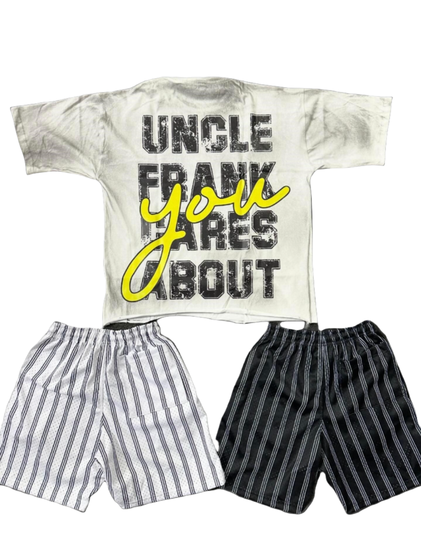 White/Yellow "Uncle Frank" Men Set