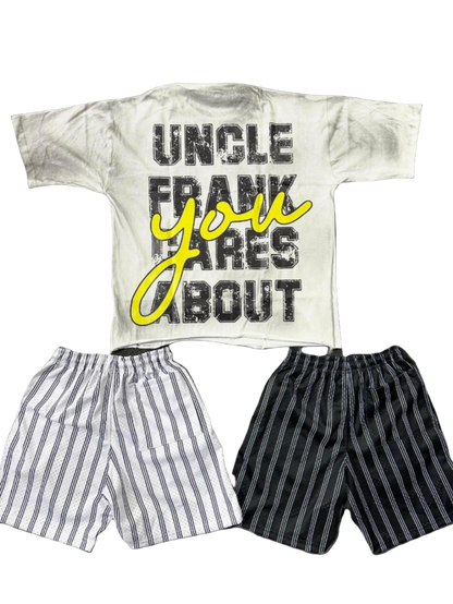 White/Yellow "Uncle Frank" Men Set