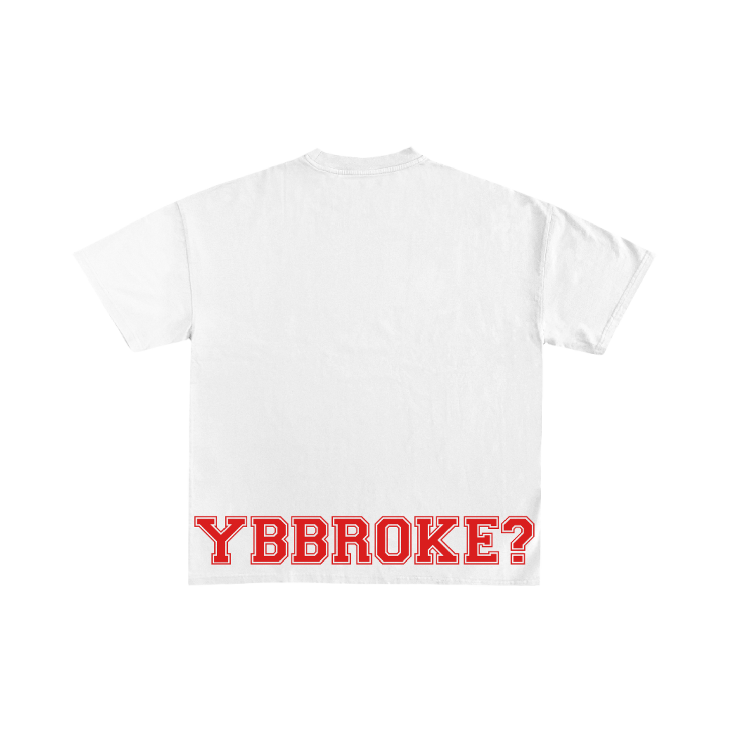 White/Red "Girls Love Funds" YBBroke Women T-Shirt